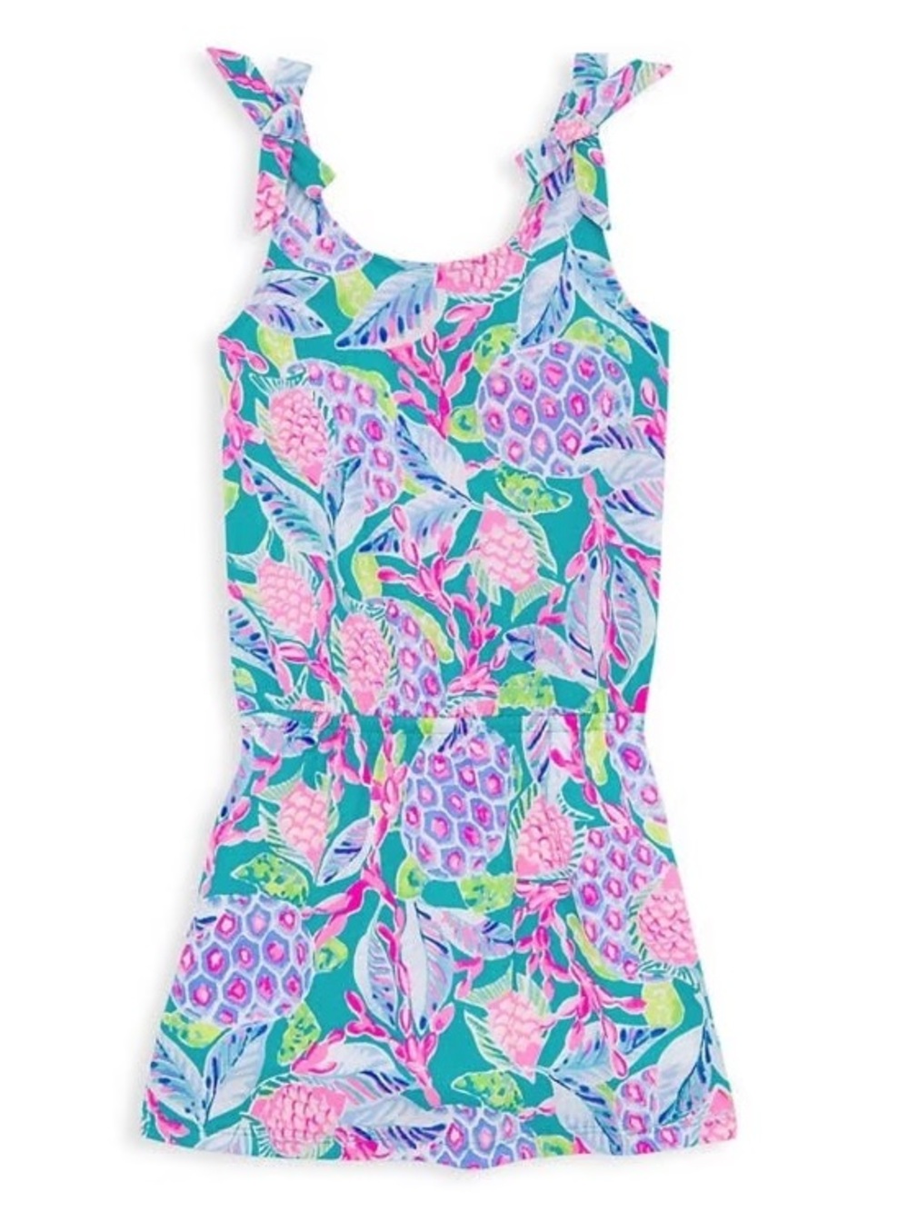 Lilly Pulitzer Girls Sundari Romper Kids XS 2 3